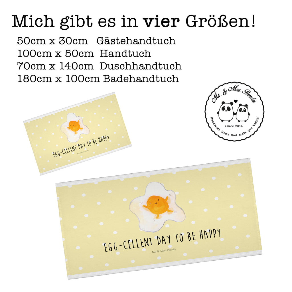 Gäste Handtuch Spiegelei Gästetuch, Reisehandtuch, Sport Handtuch, Frottier, Kinder Handtuch, Tiermotive, Gute Laune, lustige Sprüche, Tiere, Ei, Spiegelei, Schön, Tag, Glücklich, Liebe