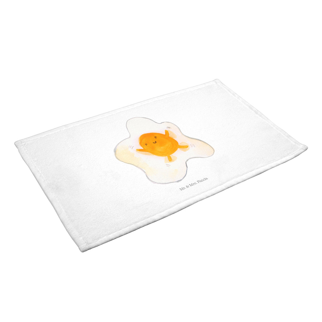 Gäste Handtuch Spiegelei Gästetuch, Reisehandtuch, Sport Handtuch, Frottier, Kinder Handtuch, Tiermotive, Gute Laune, lustige Sprüche, Tiere, Ei, Spiegelei, Schön, Tag, Glücklich, Liebe