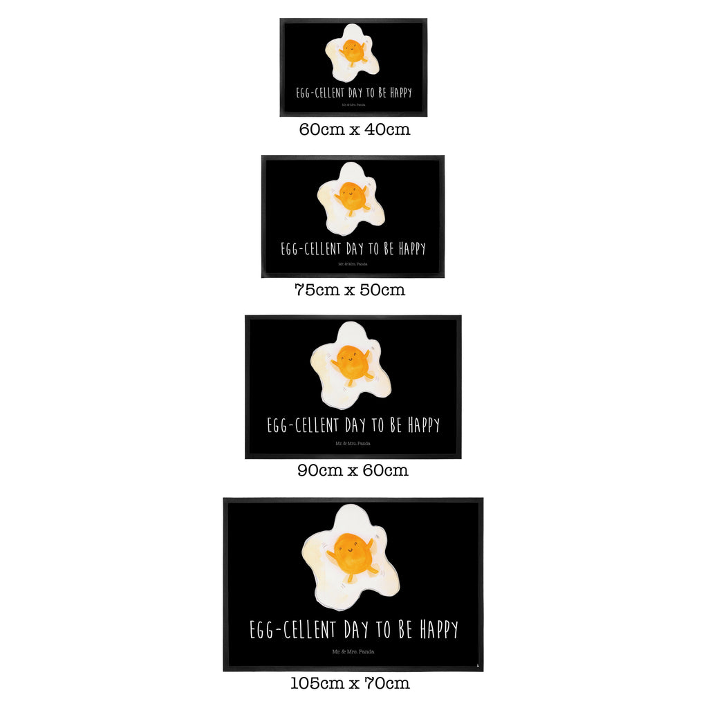 Fußmatte Spiegelei Ei, Spiegelei, Schön, Tag, Glücklich, Liebe,  Türvorleger, Schmutzmatte, Fußabtreter, Matte, Schmutzfänger, Fußabstreifer, Schmutzfangmatte, Türmatte, Motivfußmatte,  Haustürmatte, Vorleger  süße Tiermotive, gute Laune, lustige Sprüche, Tiere