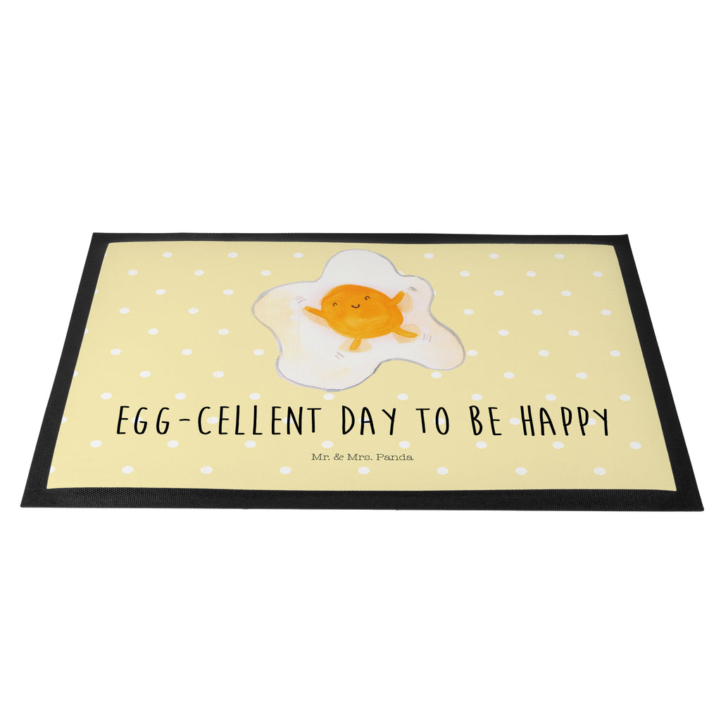 Fußmatte Spiegelei Ei, Spiegelei, Schön, Tag, Glücklich, Liebe,  Türvorleger, Schmutzmatte, Fußabtreter, Matte, Schmutzfänger, Fußabstreifer, Schmutzfangmatte, Türmatte, Motivfußmatte,  Haustürmatte, Vorleger  süße Tiermotive, gute Laune, lustige Sprüche, Tiere