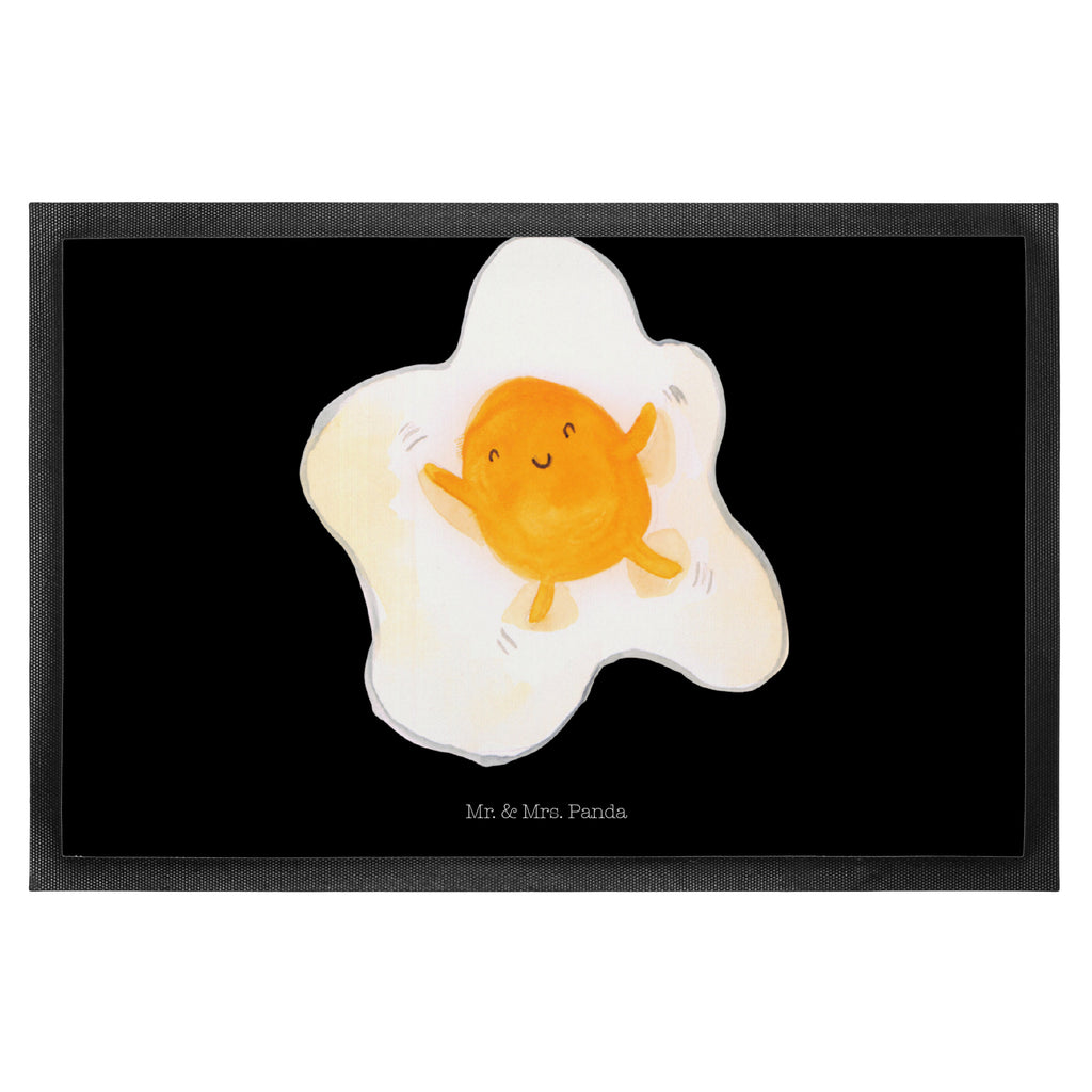 Fußmatte Spiegelei Ei, Spiegelei, Schön, Tag, Glücklich, Liebe,  Türvorleger, Schmutzmatte, Fußabtreter, Matte, Schmutzfänger, Fußabstreifer, Schmutzfangmatte, Türmatte, Motivfußmatte,  Haustürmatte, Vorleger  süße Tiermotive, gute Laune, lustige Sprüche, Tiere