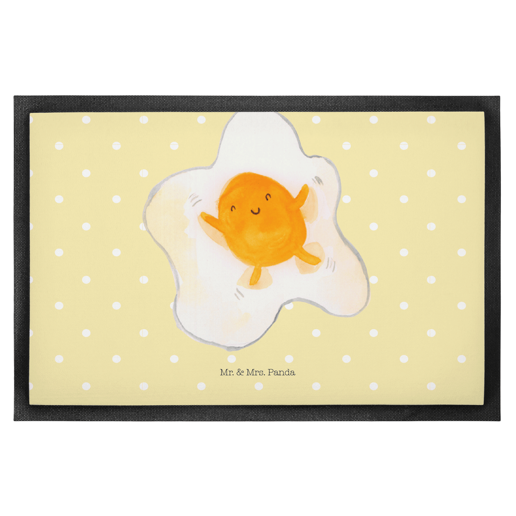 Fußmatte Spiegelei Ei, Spiegelei, Schön, Tag, Glücklich, Liebe,  Türvorleger, Schmutzmatte, Fußabtreter, Matte, Schmutzfänger, Fußabstreifer, Schmutzfangmatte, Türmatte, Motivfußmatte,  Haustürmatte, Vorleger  süße Tiermotive, gute Laune, lustige Sprüche, Tiere