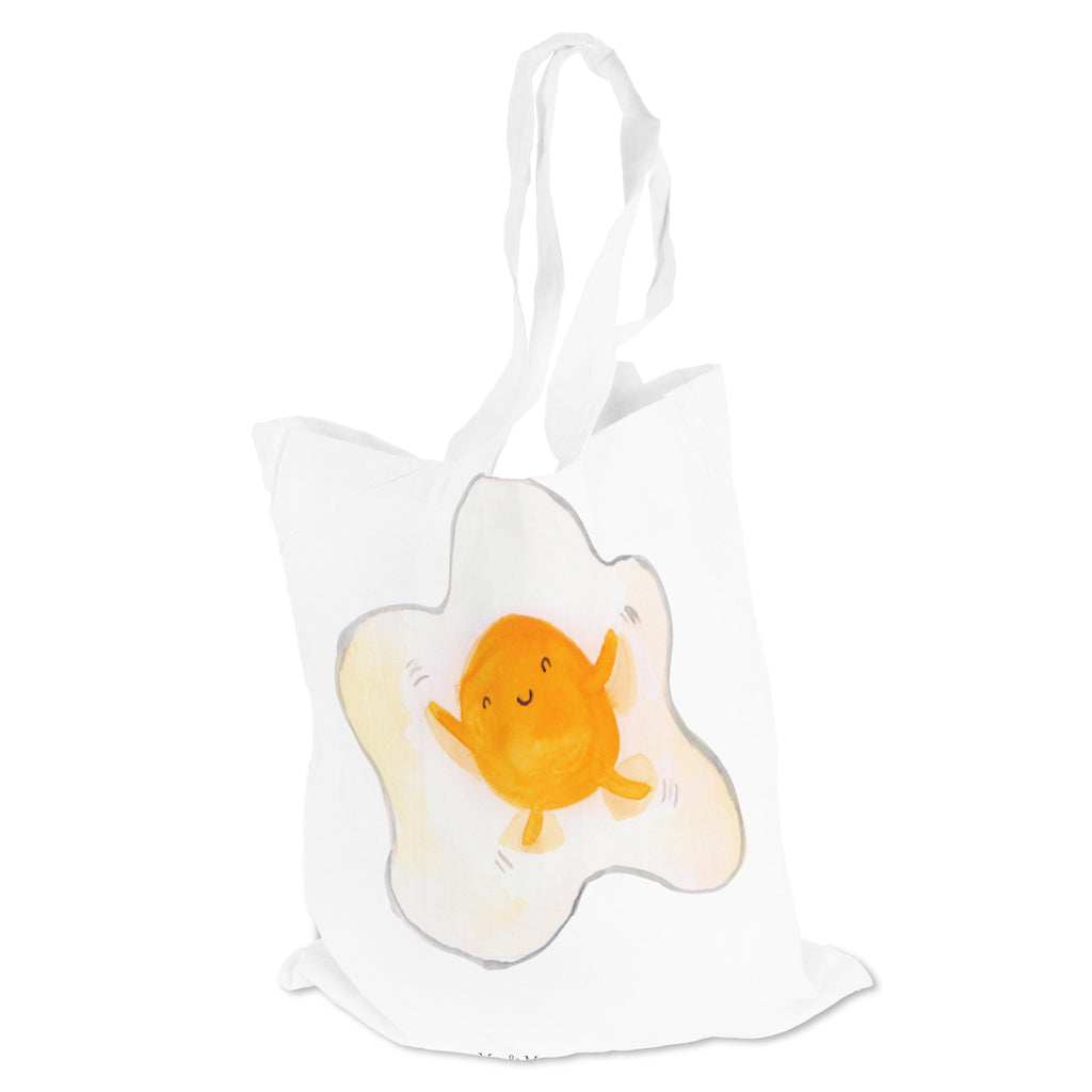Tragetasche Spiegelei Beuteltasche, Beutel, Einkaufstasche, Jutebeutel, Stoffbeutel, Tiermotive, Gute Laune, lustige Sprüche, Tiere, Ei, Spiegelei, Schön, Tag, Glücklich, Liebe