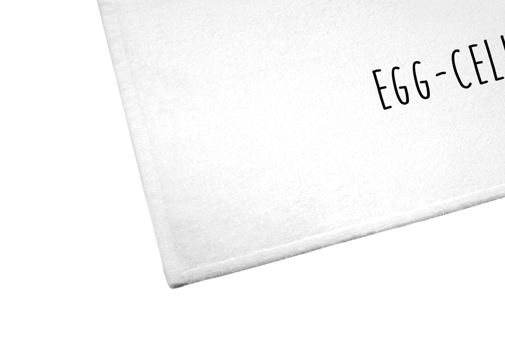 50 x 100 Handtuch Spiegelei Handtuch, Badehandtuch, Badezimmer, Handtücher, groß, Kinder, Baby, Tiermotive, Gute Laune, lustige Sprüche, Tiere, Ei, Spiegelei, Schön, Tag, Glücklich, Liebe