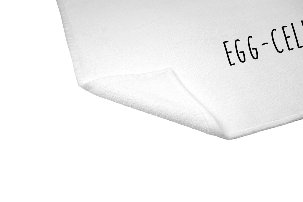 50 x 100 Handtuch Spiegelei Handtuch, Badehandtuch, Badezimmer, Handtücher, groß, Kinder, Baby, Tiermotive, Gute Laune, lustige Sprüche, Tiere, Ei, Spiegelei, Schön, Tag, Glücklich, Liebe