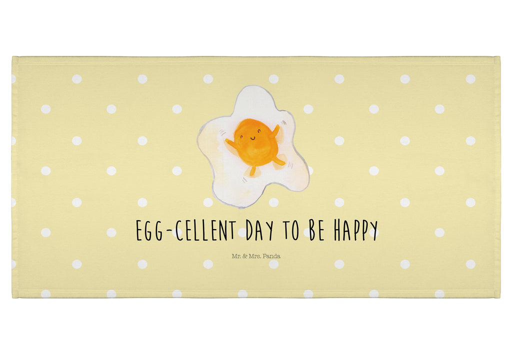 50 x 100 Handtuch Spiegelei Handtuch, Badehandtuch, Badezimmer, Handtücher, groß, Kinder, Baby, Tiermotive, Gute Laune, lustige Sprüche, Tiere, Ei, Spiegelei, Schön, Tag, Glücklich, Liebe