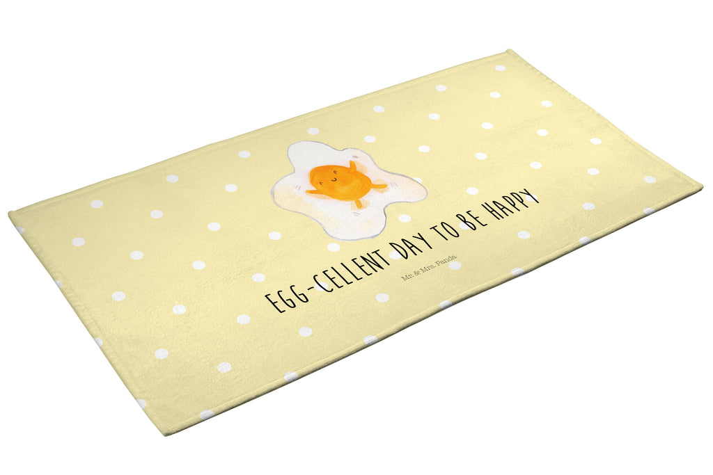50 x 100 Handtuch Spiegelei Handtuch, Badehandtuch, Badezimmer, Handtücher, groß, Kinder, Baby, Tiermotive, Gute Laune, lustige Sprüche, Tiere, Ei, Spiegelei, Schön, Tag, Glücklich, Liebe