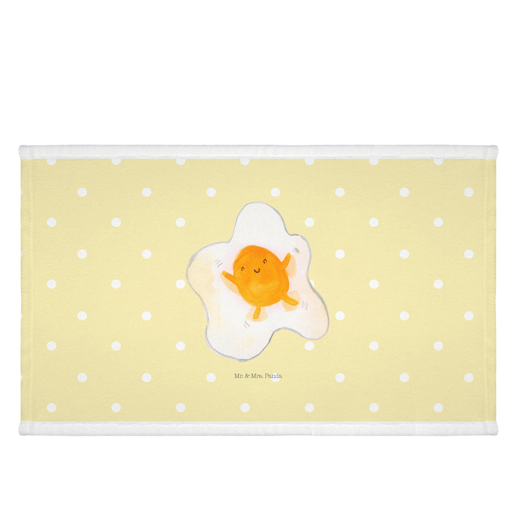 50 x 100 Handtuch Spiegelei Handtuch, Badehandtuch, Badezimmer, Handtücher, groß, Kinder, Baby, Tiermotive, Gute Laune, lustige Sprüche, Tiere, Ei, Spiegelei, Schön, Tag, Glücklich, Liebe