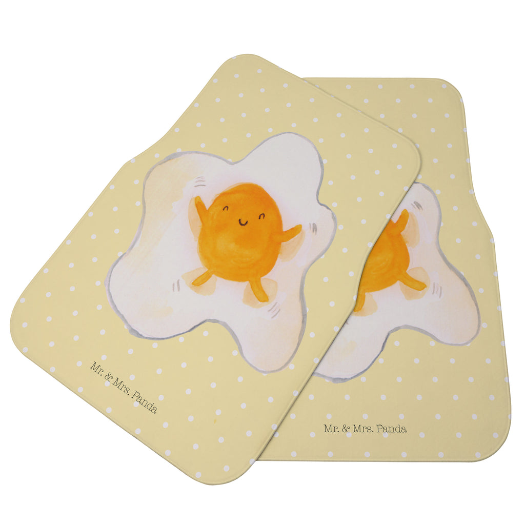 Fahrer Autofußmatte Spiegelei Autofußmatten, Fußmatte Auto, Fahrer, Schmutzmatte Auto, Tiermotive, Gute Laune, lustige Sprüche, Tiere, Ei, Spiegelei, Schön, Tag, Glücklich, Liebe