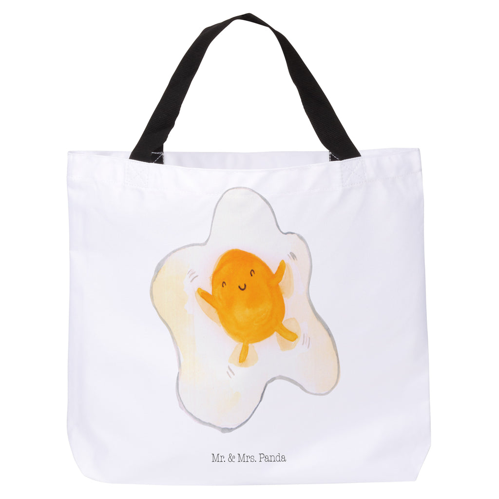 Shopper Spiegelei Beutel, Einkaufstasche, Tasche, Strandtasche, Einkaufsbeutel, Shopper, Schultasche, Freizeittasche, Tragebeutel, Schulbeutel, Alltagstasche, Tiermotive, Gute Laune, lustige Sprüche, Tiere, Ei, Spiegelei, Schön, Tag, Glücklich, Liebe