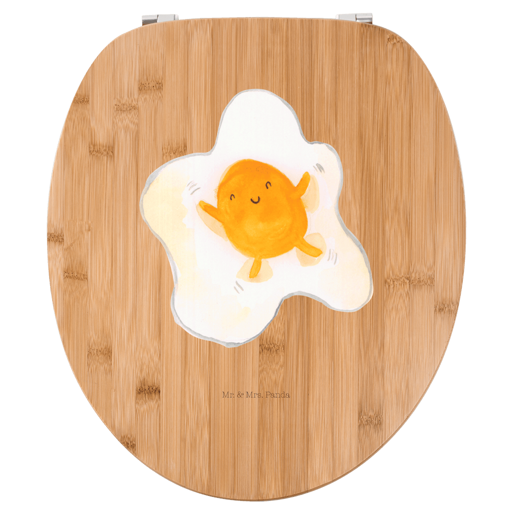 Motiv WC Sitz Spiegelei Klobrille, Klodeckel, Toilettendeckel, WC-Sitz, Toilette, Tiermotive, Gute Laune, lustige Sprüche, Tiere, Ei, Spiegelei, Schön, Tag, Glücklich, Liebe