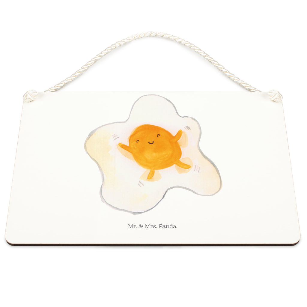 Deko Schild Spiegelei Dekoschild, Deko Schild, Schild, Tür Schild, Türschild, Holzschild, Wandschild, Wanddeko, Tiermotive, Gute Laune, lustige Sprüche, Tiere, Ei, Spiegelei, Schön, Tag, Glücklich, Liebe