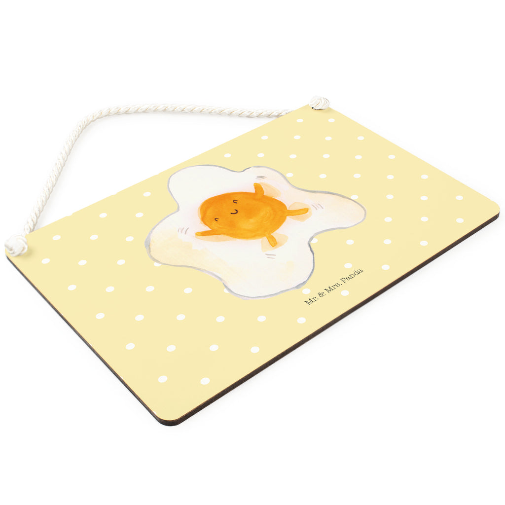 Deko Schild Spiegelei Dekoschild, Deko Schild, Schild, Tür Schild, Türschild, Holzschild, Wandschild, Wanddeko, Tiermotive, Gute Laune, lustige Sprüche, Tiere, Ei, Spiegelei, Schön, Tag, Glücklich, Liebe