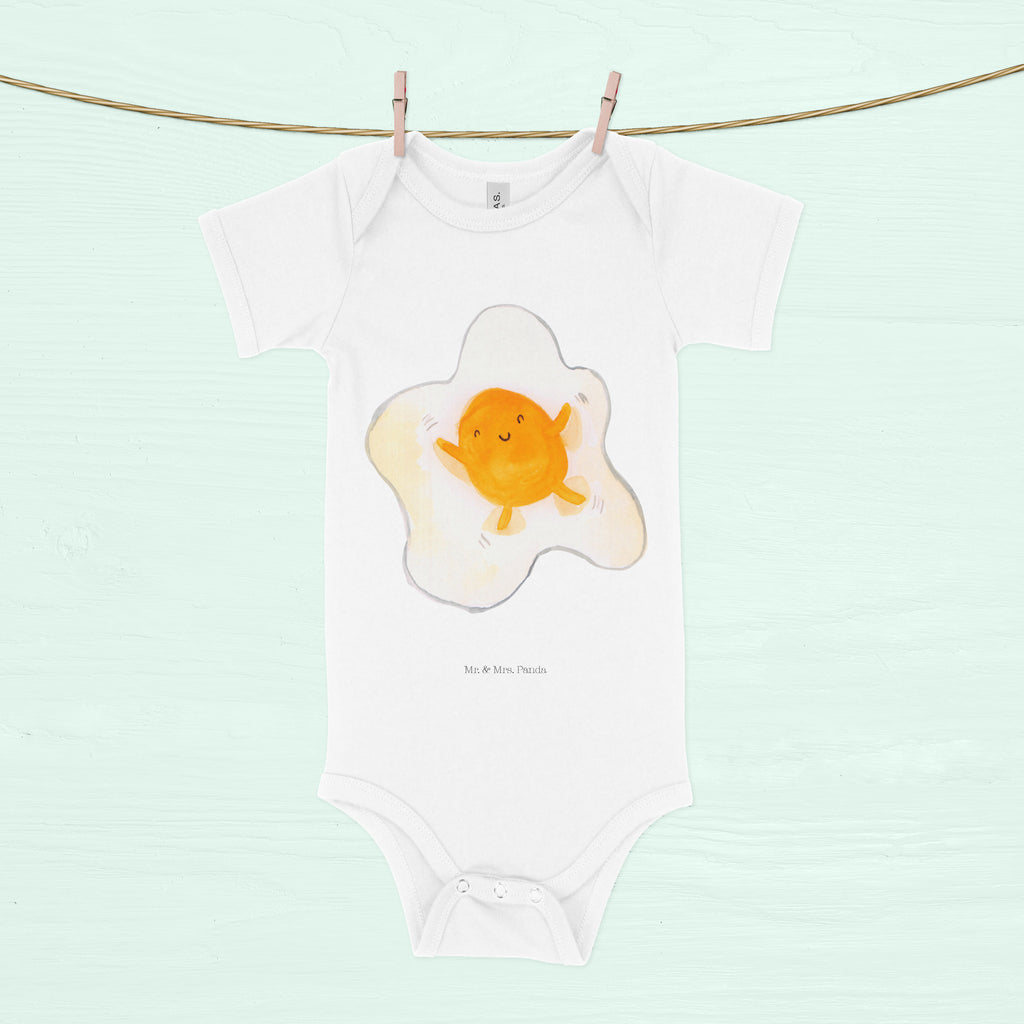Organic Baby Body Spiegelei Babykleidung, Babystrampler, Strampler, Wickelbody, Baby Erstausstattung, Junge, Mädchen, Tiermotive, Gute Laune, lustige Sprüche, Tiere, Ei, Spiegelei, Schön, Tag, Glücklich, Liebe