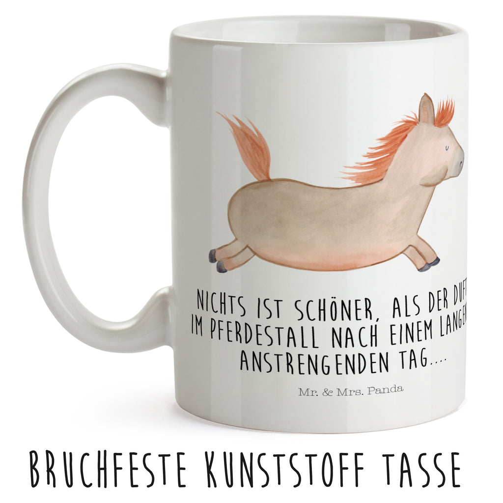 Kindertasse Pferd springt Kunststoff Tasse, Kindergarten, Tasse, Trinkbecher, Camping Becher, Kaffeetasse, Kunststoffbecher, Kindergartenbecher, Outdoorgeschirr, Kunststoffgeschirr, Reisebecher, Reisetasse, Kinderbecher, Bauernhof, Hoftiere, Landwirt, Landwirtin, Pferd, Pony, Pferde, Stall, Pferdestall, ausreiten, reiten, Pferdebesitzer