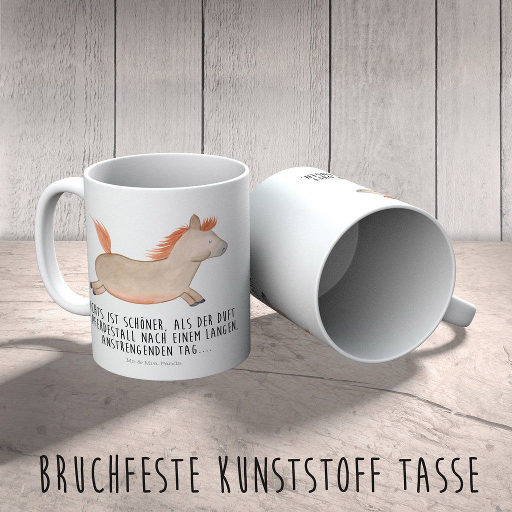 Kindertasse Pferd springt Kunststoff Tasse, Kindergarten, Tasse, Trinkbecher, Camping Becher, Kaffeetasse, Kunststoffbecher, Kindergartenbecher, Outdoorgeschirr, Kunststoffgeschirr, Reisebecher, Reisetasse, Kinderbecher, Bauernhof, Hoftiere, Landwirt, Landwirtin, Pferd, Pony, Pferde, Stall, Pferdestall, ausreiten, reiten, Pferdebesitzer