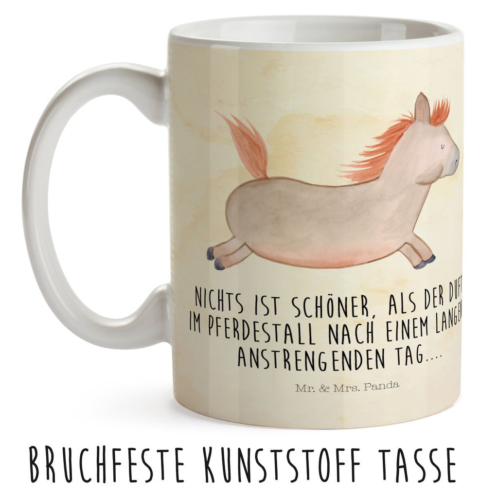 Kindertasse Pferd springt Kunststoff Tasse, Kindergarten, Tasse, Trinkbecher, Camping Becher, Kaffeetasse, Kunststoffbecher, Kindergartenbecher, Outdoorgeschirr, Kunststoffgeschirr, Reisebecher, Reisetasse, Kinderbecher, Bauernhof, Hoftiere, Landwirt, Landwirtin, Pferd, Pony, Pferde, Stall, Pferdestall, ausreiten, reiten, Pferdebesitzer
