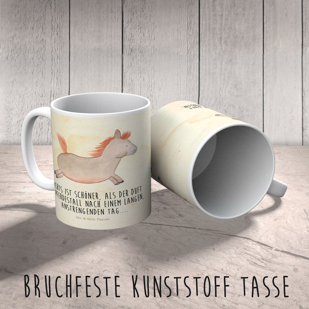 Kindertasse Pferd springt Kunststoff Tasse, Kindergarten, Tasse, Trinkbecher, Camping Becher, Kaffeetasse, Kunststoffbecher, Kindergartenbecher, Outdoorgeschirr, Kunststoffgeschirr, Reisebecher, Reisetasse, Kinderbecher, Bauernhof, Hoftiere, Landwirt, Landwirtin, Pferd, Pony, Pferde, Stall, Pferdestall, ausreiten, reiten, Pferdebesitzer