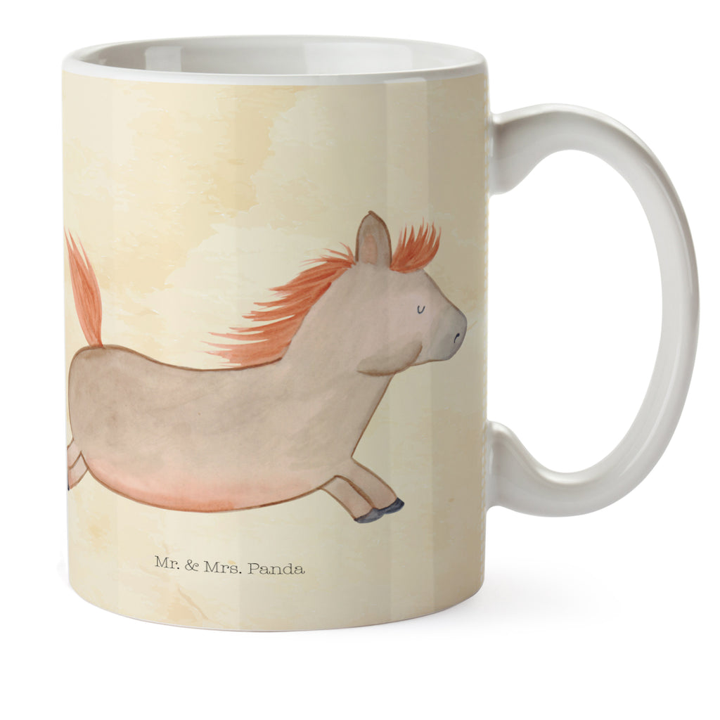 Kindertasse Pferd springt Kunststoff Tasse, Kindergarten, Tasse, Trinkbecher, Camping Becher, Kaffeetasse, Kunststoffbecher, Kindergartenbecher, Outdoorgeschirr, Kunststoffgeschirr, Reisebecher, Reisetasse, Kinderbecher, Bauernhof, Hoftiere, Landwirt, Landwirtin, Pferd, Pony, Pferde, Stall, Pferdestall, ausreiten, reiten, Pferdebesitzer