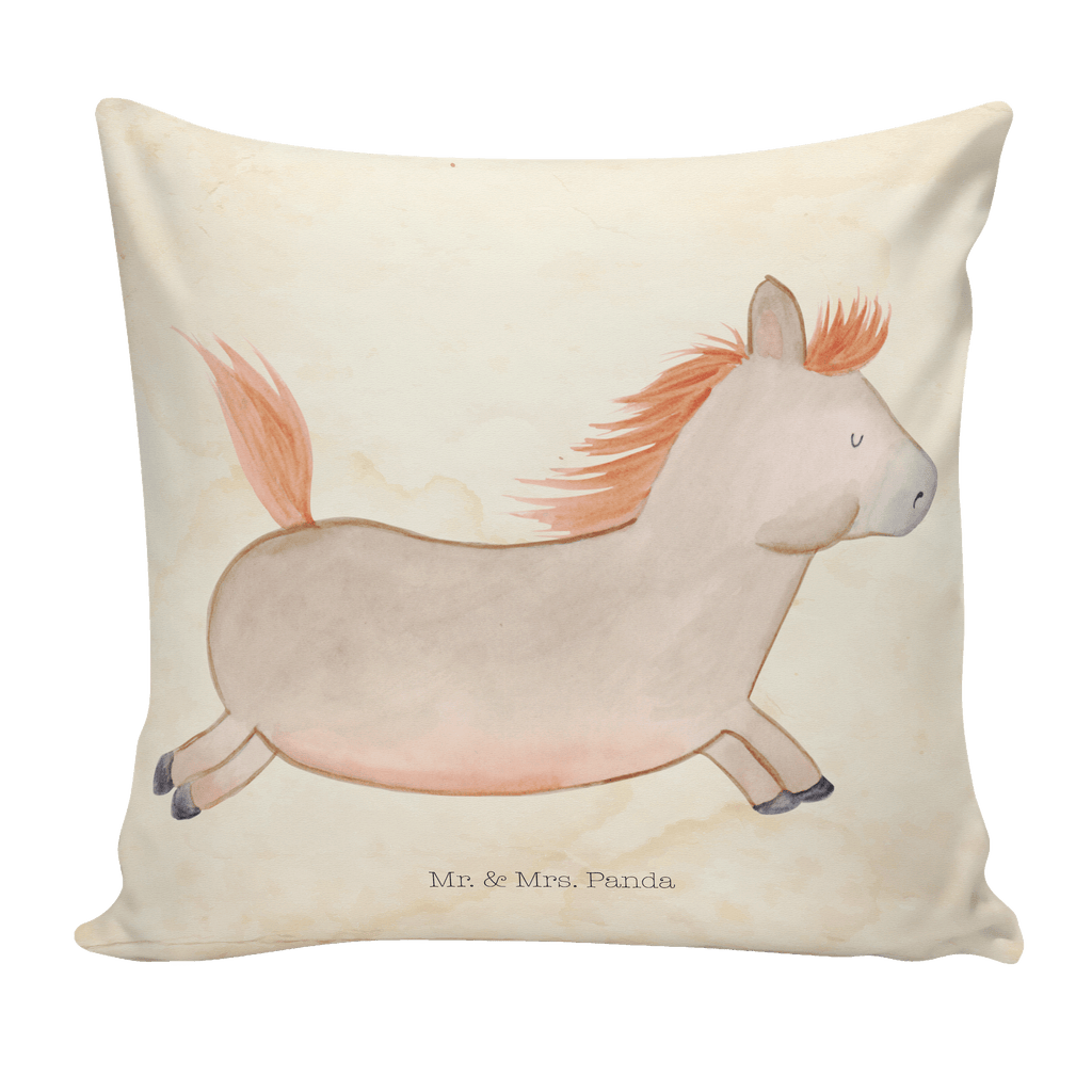 40x40 Kissen Pferd springt Kissenhülle, Kopfkissen, Sofakissen, Dekokissen, Motivkissen, Bauernhof, Hoftiere, Landwirt, Landwirtin, Pferd, Pony, Pferde, Stall, Pferdestall, ausreiten, reiten, Pferdebesitzer