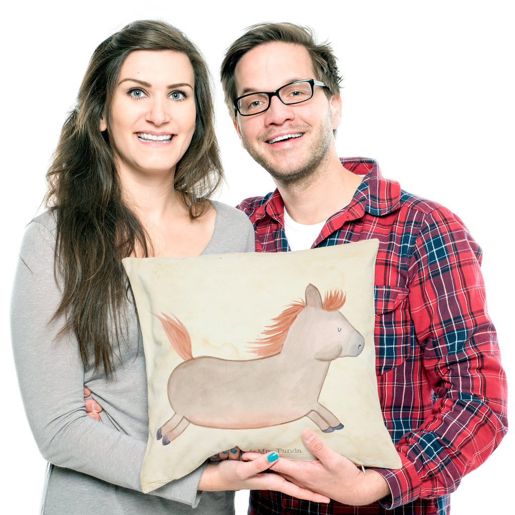 40x40 Kissen Pferd springt Kissenhülle, Kopfkissen, Sofakissen, Dekokissen, Motivkissen, Bauernhof, Hoftiere, Landwirt, Landwirtin, Pferd, Pony, Pferde, Stall, Pferdestall, ausreiten, reiten, Pferdebesitzer