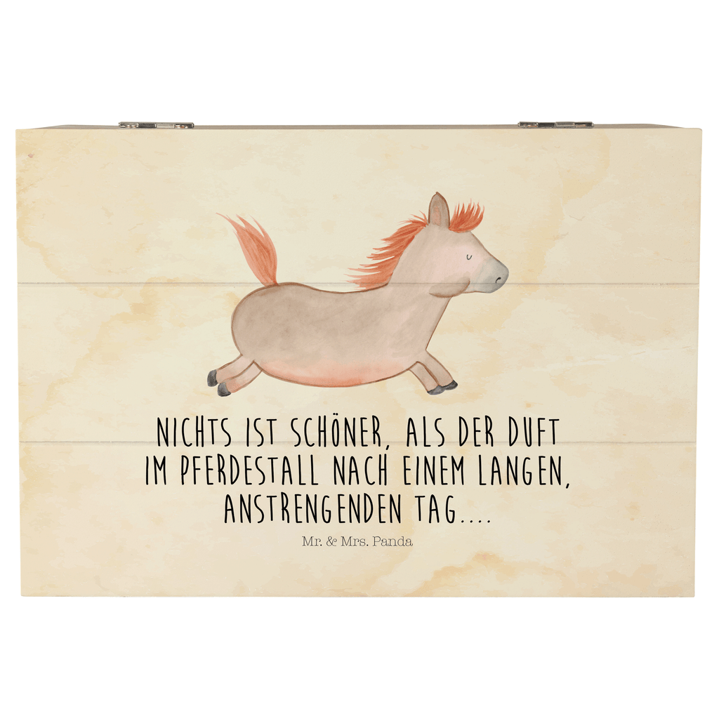 Holzkiste Pferd springt Holzkiste, Kiste, Schatzkiste, Truhe, Schatulle, XXL, Erinnerungsbox, Erinnerungskiste, Dekokiste, Aufbewahrungsbox, Bauernhof, Hoftiere, Landwirt, Landwirtin, Pferd, Pony, Pferde, Stall, Pferdestall, ausreiten, reiten, Pferdebesitzer