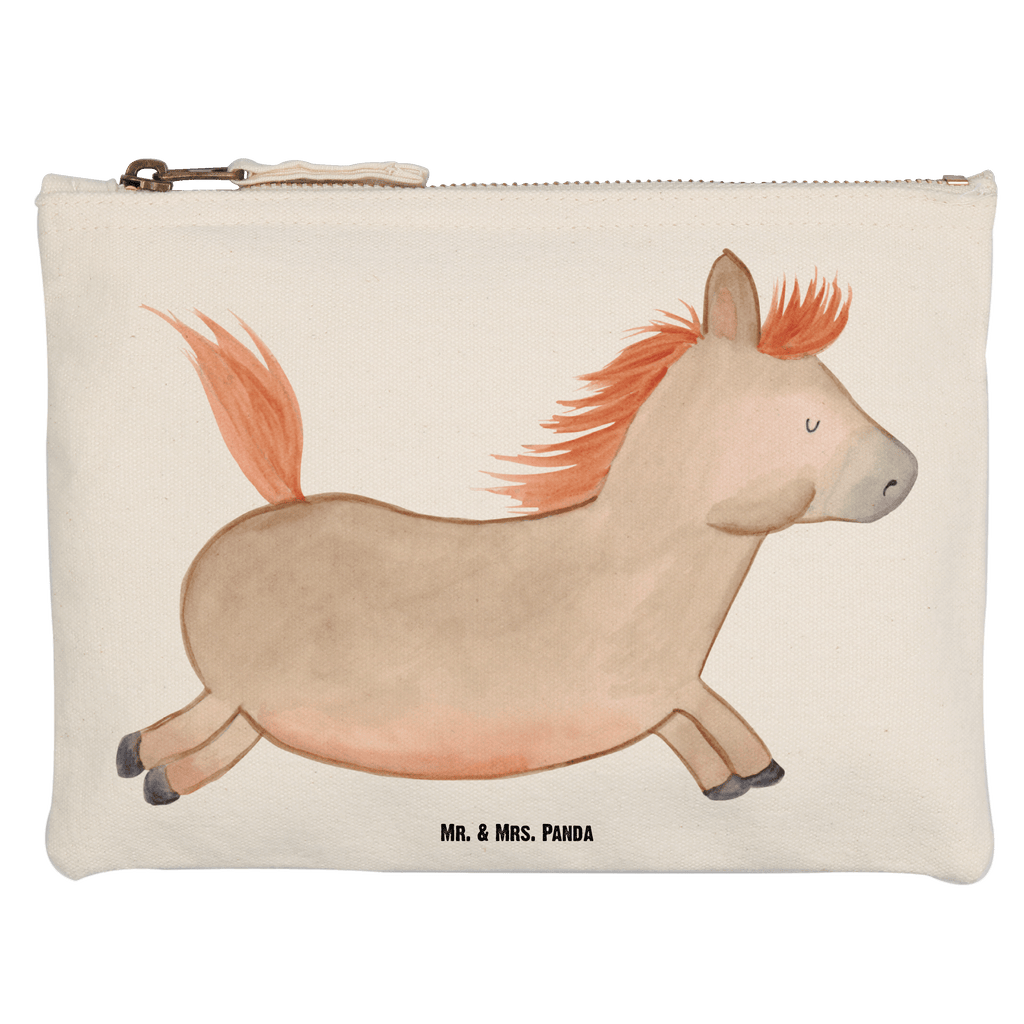 Schminktasche Pferd springt Schminktasche, Kosmetiktasche, Kosmetikbeutel, Stiftemäppchen, Etui, Federmappe, Makeup, XXL, Schminketui, Kosmetiketui, Schlamperetui, Bauernhof, Hoftiere, Landwirt, Landwirtin, Pferd, Pony, Pferde, Stall, Pferdestall, ausreiten, reiten, Pferdebesitzer