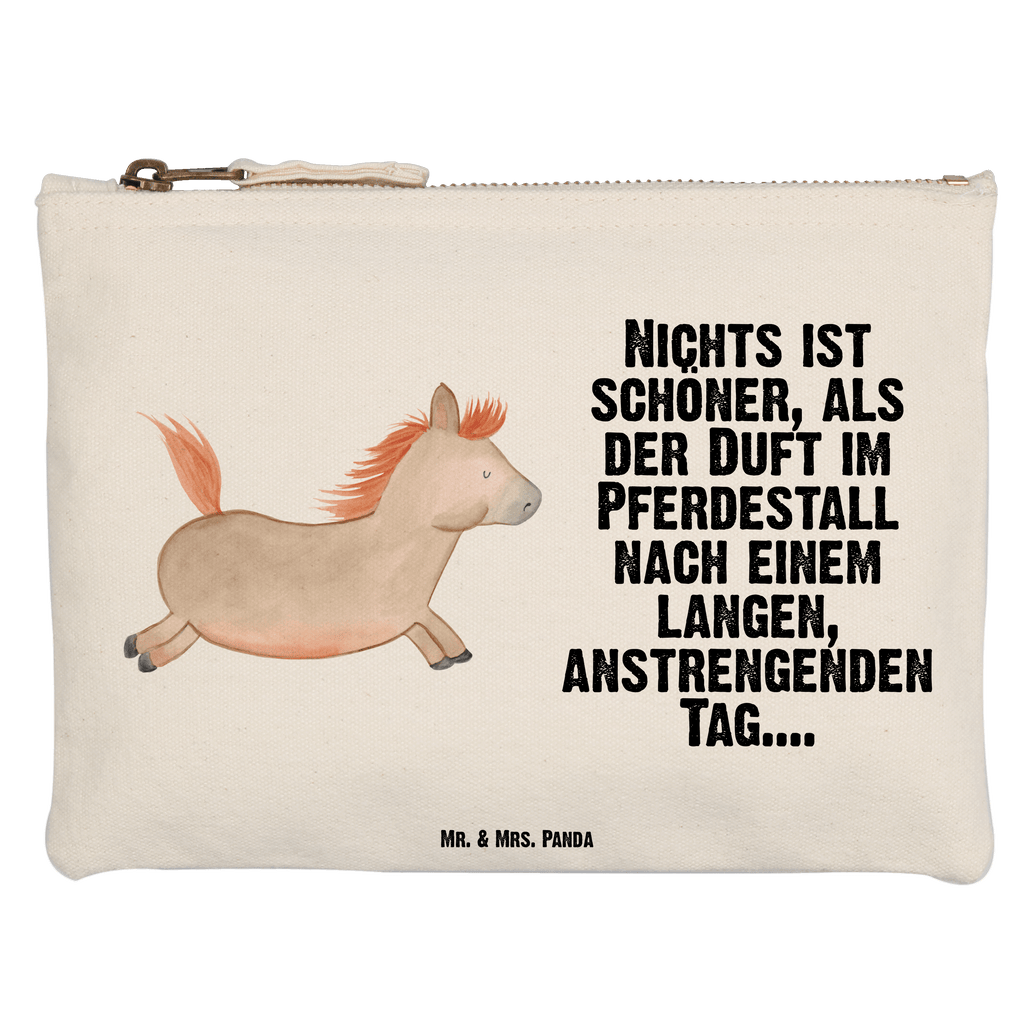 Schminktasche Pferd springt Schminktasche, Kosmetiktasche, Kosmetikbeutel, Stiftemäppchen, Etui, Federmappe, Makeup, XXL, Schminketui, Kosmetiketui, Schlamperetui, Bauernhof, Hoftiere, Landwirt, Landwirtin, Pferd, Pony, Pferde, Stall, Pferdestall, ausreiten, reiten, Pferdebesitzer