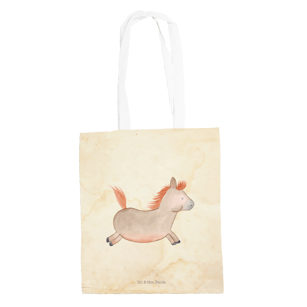 Tragetasche Pferd springt Beuteltasche, Beutel, Einkaufstasche, Jutebeutel, Stoffbeutel, Bauernhof, Hoftiere, Landwirt, Landwirtin, Pferd, Pony, Pferde, Stall, Pferdestall, ausreiten, reiten, Pferdebesitzer
