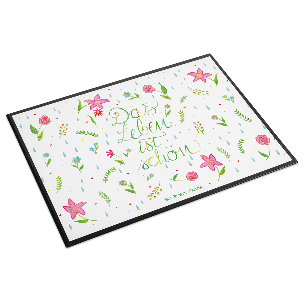 Schreibtischunterlage Blumen Das Leben ist schön Schreibunterlage, Schreibtischauflage, Bürobedarf, Büroartikel, Schreibwaren, Schreibtisch Unterlagen, Schreibtischunterlage Groß, Blumen Deko, Frühlings Deko, Sommer Deko, Dekoration, positive Botschaft, Naturliebhaber, Outdoor, Natur, Abenteuer, Blumen, Blümchen, Das Leben ist schön, Spruch über das Leben, Motivation Spruch, fröhlich sein, glücklich sein