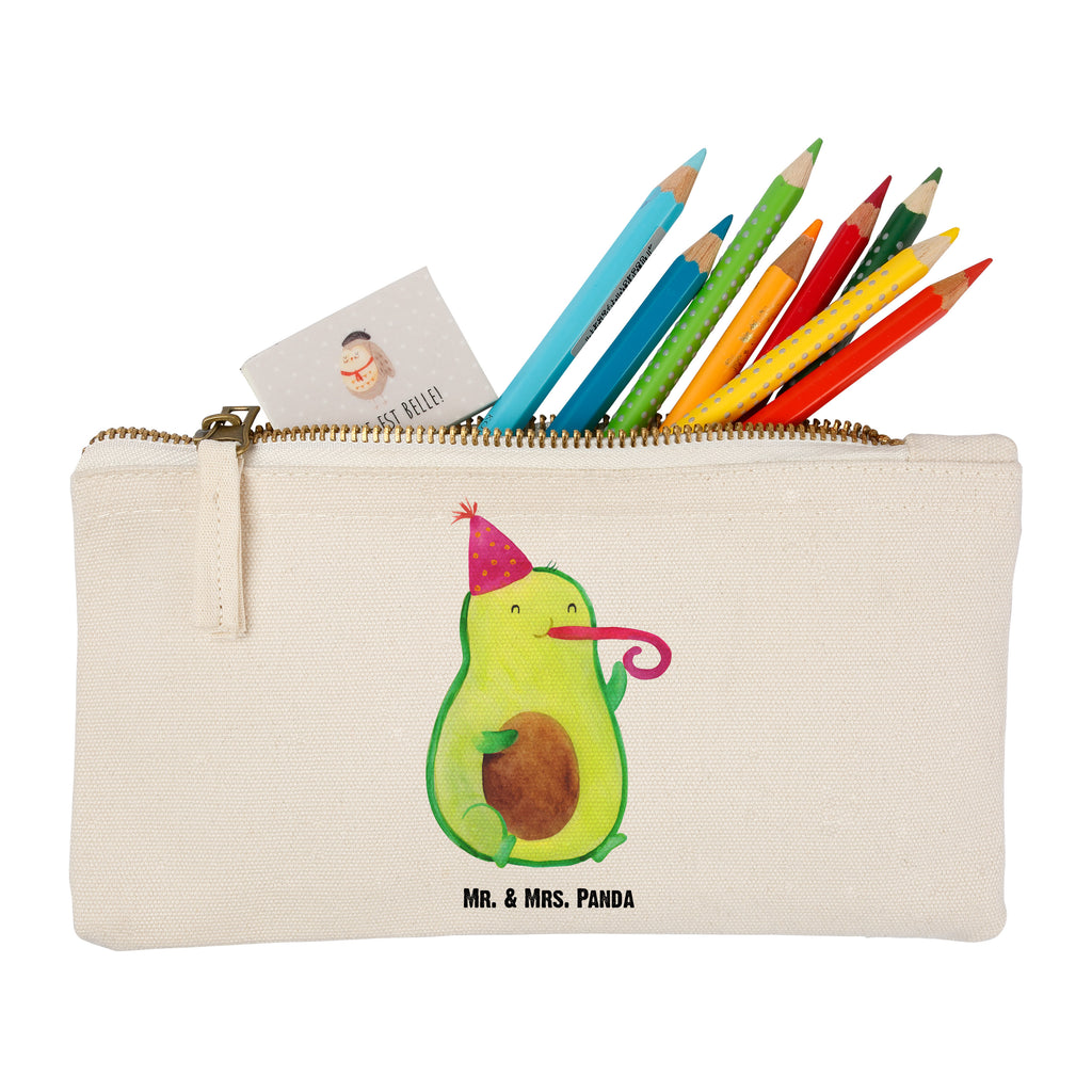 Schminktasche Avocado Birthday Schminktasche, Kosmetiktasche, Kosmetikbeutel, Stiftemäppchen, Etui, Federmappe, Makeup, XXL, Schminketui, Kosmetiketui, Schlamperetui, Avocado, Veggie, Vegan, Gesund