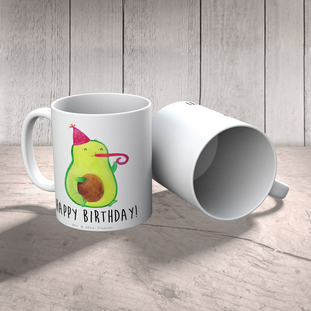 Tasse Avocado Birthday  Becher, Kaffeetasse, Kaffeebecher, Tee, Frühstück, Büro  Avocado, Veggie, Vegan, Gesund