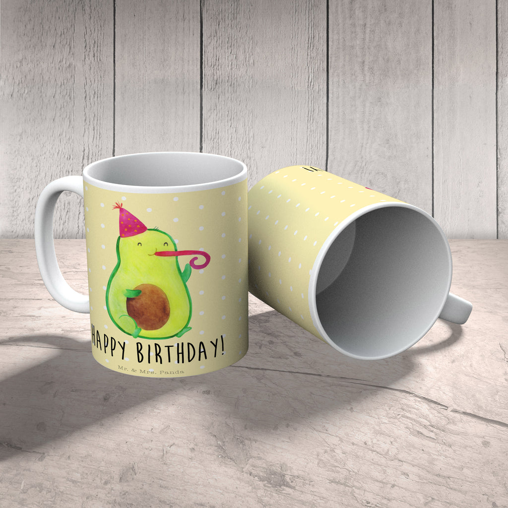 Tasse Avocado Birthday  Becher, Kaffeetasse, Kaffeebecher, Tee, Frühstück, Büro  Avocado, Veggie, Vegan, Gesund