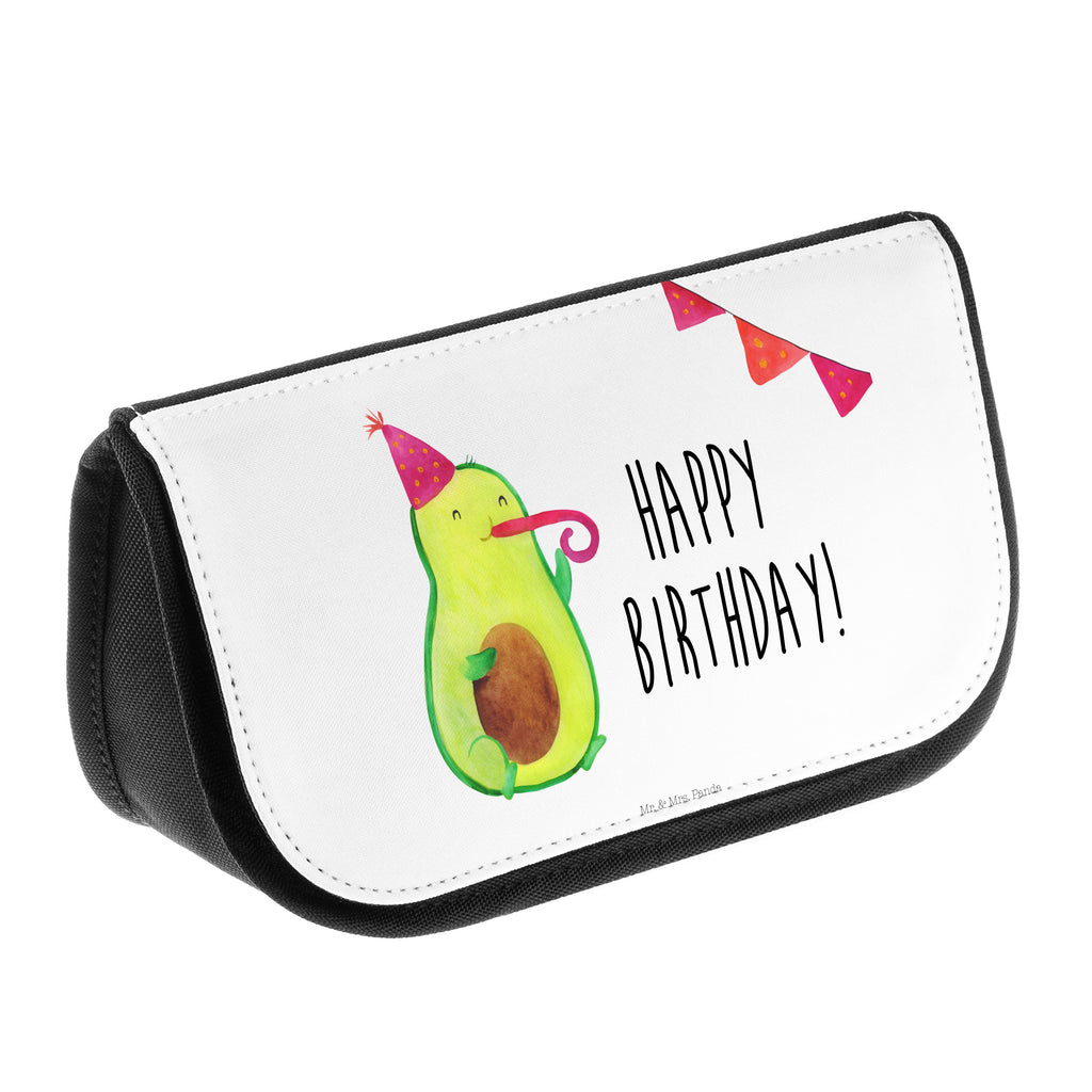 Kosmetiktasche Avocado Birthday Kosmetikbeutel, Kulturtasche, Kulturbeutel, Schminktasche, Make-Up Tasche, Avocado, Veggie, Vegan, Gesund