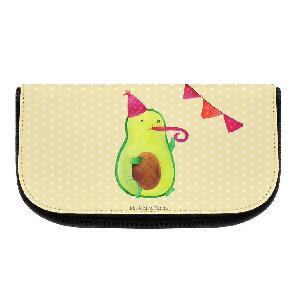 Kosmetiktasche Avocado Birthday Kosmetikbeutel, Kulturtasche, Kulturbeutel, Schminktasche, Make-Up Tasche, Avocado, Veggie, Vegan, Gesund