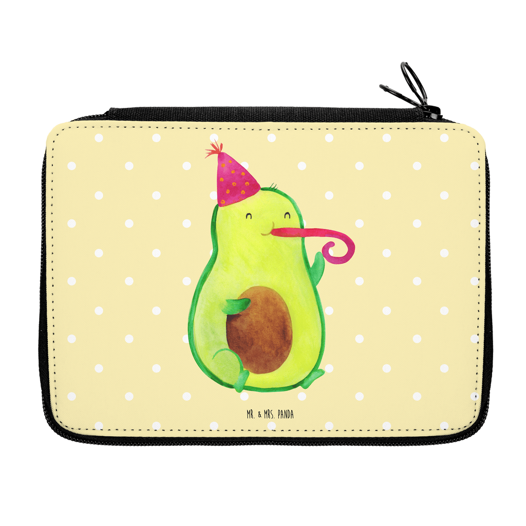 Federmappe Avocado Birthday Federmappe, Stiftetasche, Stifte Etui, Schule, Einschulung, Geschenk, Kind, Schüler, Schülerin, Stifterolle, Federmäppchen, Motiv, Grundschule, Federmäppchen bedruckt, Büro Stifte Etui, Bestückte Federmappe, Kinder Federmappe, Federmappe Einschulung, Avocado, Veggie, Vegan, Gesund