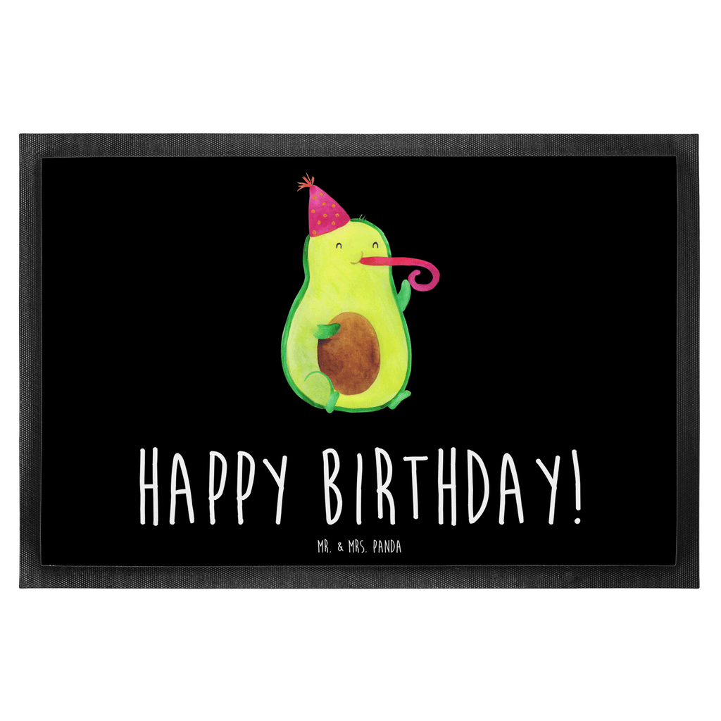 Fußmatte Avocado Birthday  Türvorleger, Schmutzmatte, Fußabtreter, Matte, Schmutzfänger, Fußabstreifer, Schmutzfangmatte, Türmatte, Motivfußmatte,  Haustürmatte, Vorleger  Avocado, Veggie, Vegan, Gesund