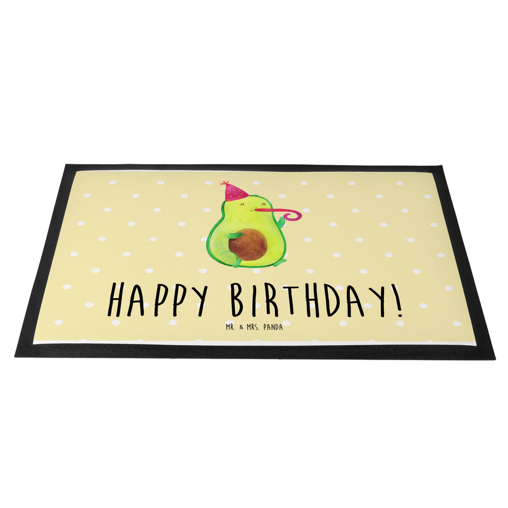 Fußmatte Avocado Birthday  Türvorleger, Schmutzmatte, Fußabtreter, Matte, Schmutzfänger, Fußabstreifer, Schmutzfangmatte, Türmatte, Motivfußmatte,  Haustürmatte, Vorleger  Avocado, Veggie, Vegan, Gesund