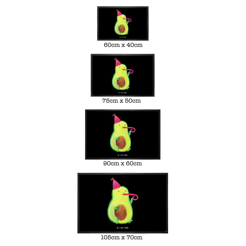 Fußmatte Avocado Birthday  Türvorleger, Schmutzmatte, Fußabtreter, Matte, Schmutzfänger, Fußabstreifer, Schmutzfangmatte, Türmatte, Motivfußmatte,  Haustürmatte, Vorleger  Avocado, Veggie, Vegan, Gesund