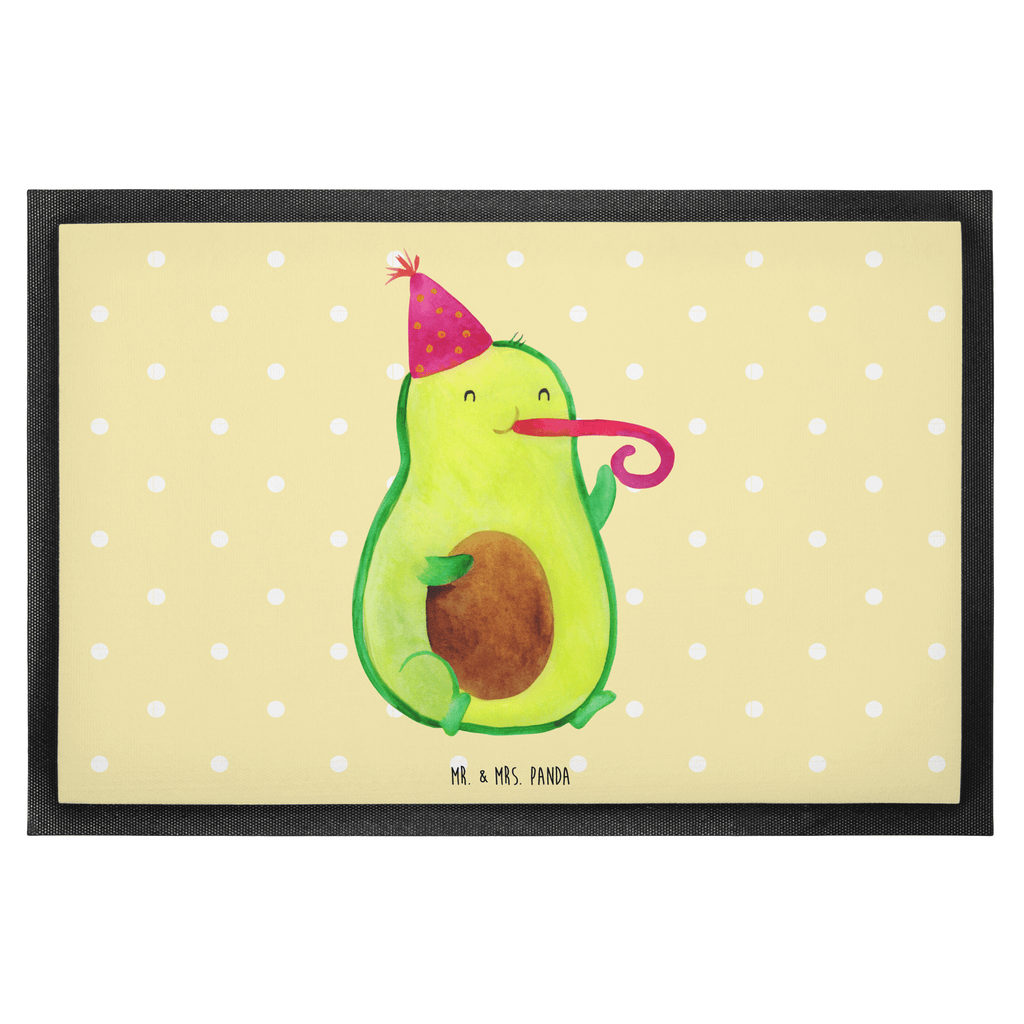 Fußmatte Avocado Birthday  Türvorleger, Schmutzmatte, Fußabtreter, Matte, Schmutzfänger, Fußabstreifer, Schmutzfangmatte, Türmatte, Motivfußmatte,  Haustürmatte, Vorleger  Avocado, Veggie, Vegan, Gesund