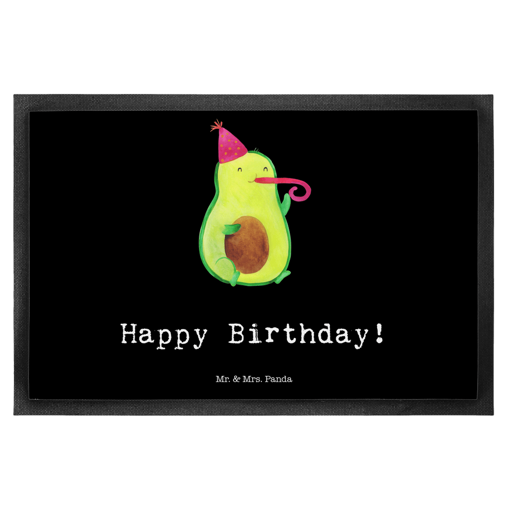 Fußmatte Avocado Birthday  Türvorleger, Schmutzmatte, Fußabtreter, Matte, Schmutzfänger, Fußabstreifer, Schmutzfangmatte, Türmatte, Motivfußmatte,  Haustürmatte, Vorleger  Avocado, Veggie, Vegan, Gesund