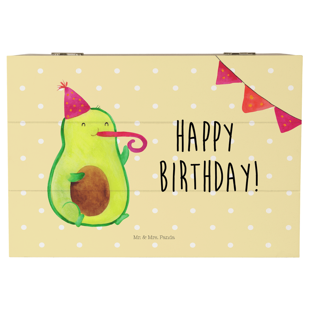Holzkiste Avocado Birthday Holzkiste, Kiste, Schatzkiste, Truhe, Schatulle, XXL, Erinnerungsbox, Erinnerungskiste, Dekokiste, Aufbewahrungsbox, Avocado, Veggie, Vegan, Gesund