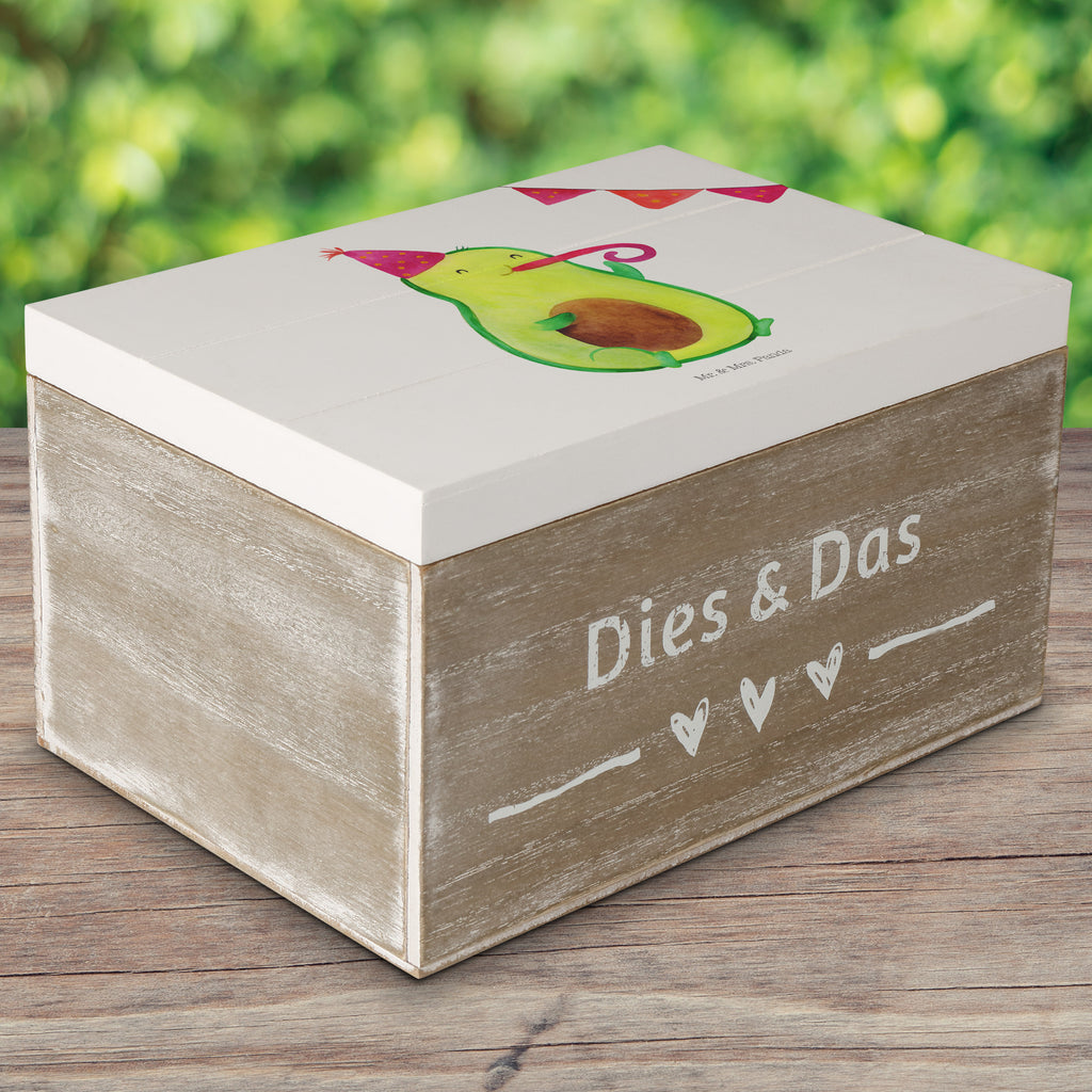 Holzkiste Avocado Birthday Holzkiste, Kiste, Schatzkiste, Truhe, Schatulle, XXL, Erinnerungsbox, Erinnerungskiste, Dekokiste, Aufbewahrungsbox, Avocado, Veggie, Vegan, Gesund