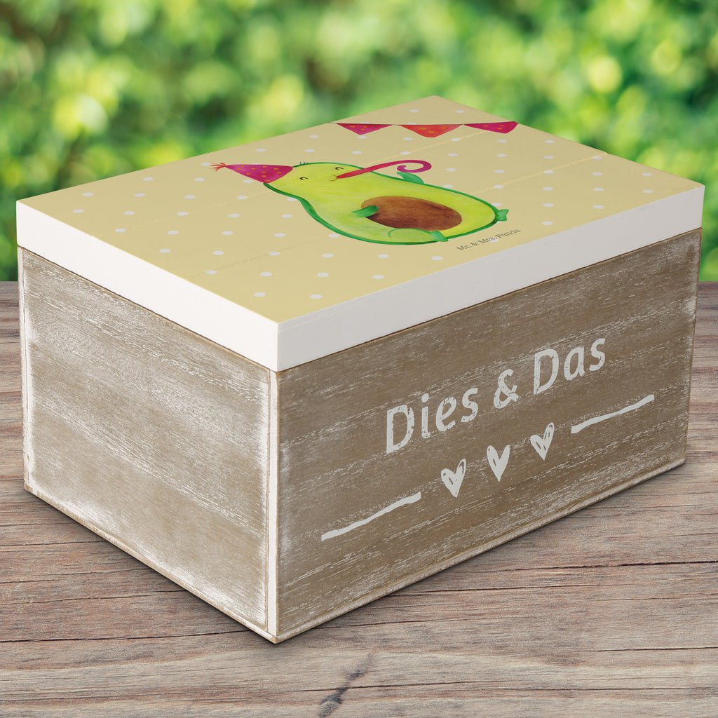 Holzkiste Avocado Birthday Holzkiste, Kiste, Schatzkiste, Truhe, Schatulle, XXL, Erinnerungsbox, Erinnerungskiste, Dekokiste, Aufbewahrungsbox, Avocado, Veggie, Vegan, Gesund
