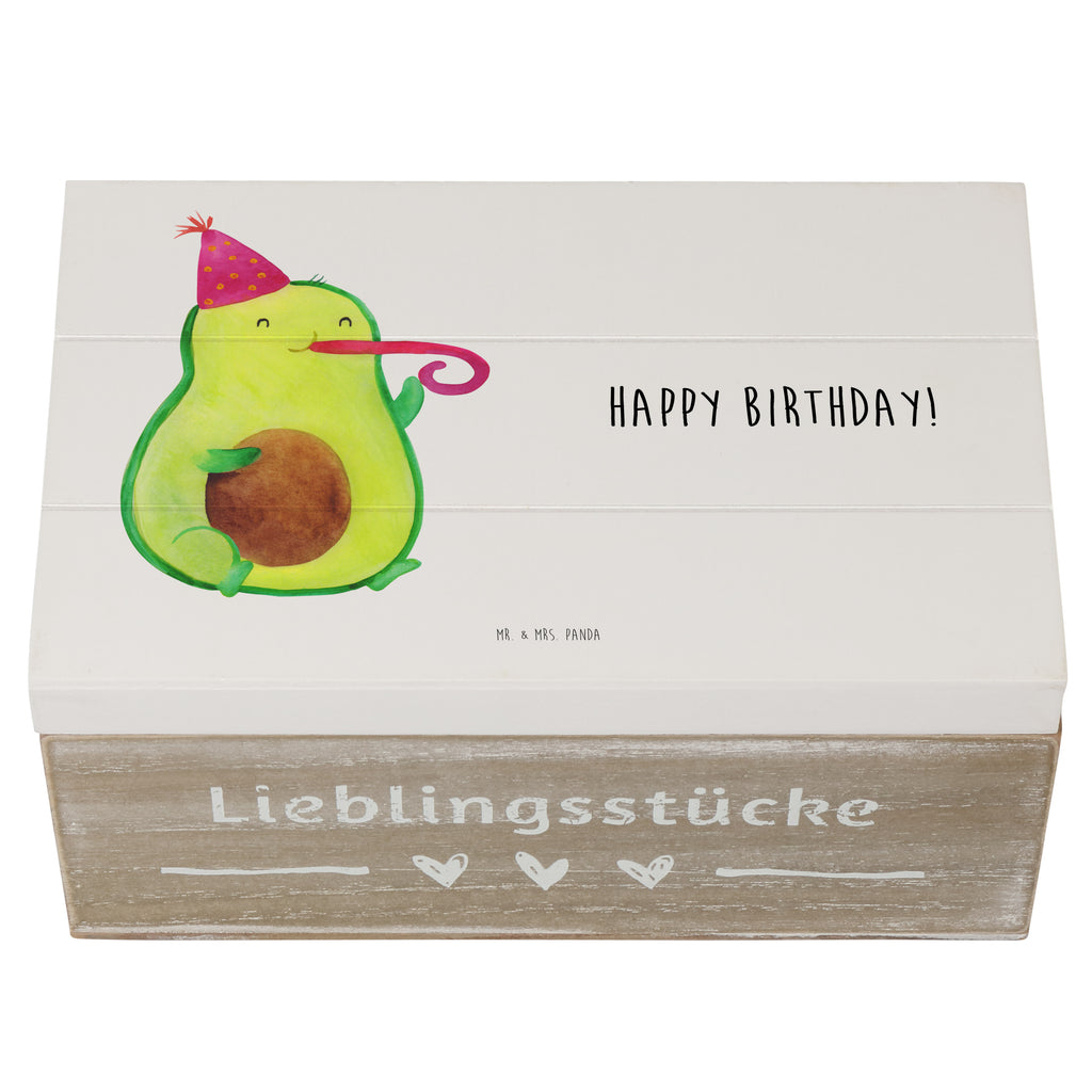 Holzkiste Avocado Birthday Holzkiste, Kiste, Schatzkiste, Truhe, Schatulle, XXL, Erinnerungsbox, Erinnerungskiste, Dekokiste, Aufbewahrungsbox, Avocado, Veggie, Vegan, Gesund