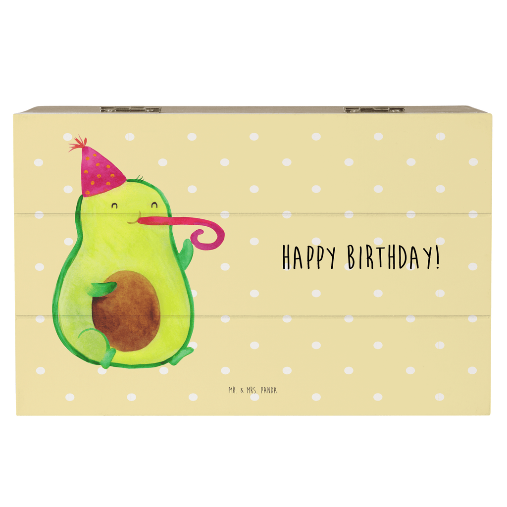 Holzkiste Avocado Birthday Holzkiste, Kiste, Schatzkiste, Truhe, Schatulle, XXL, Erinnerungsbox, Erinnerungskiste, Dekokiste, Aufbewahrungsbox, Avocado, Veggie, Vegan, Gesund