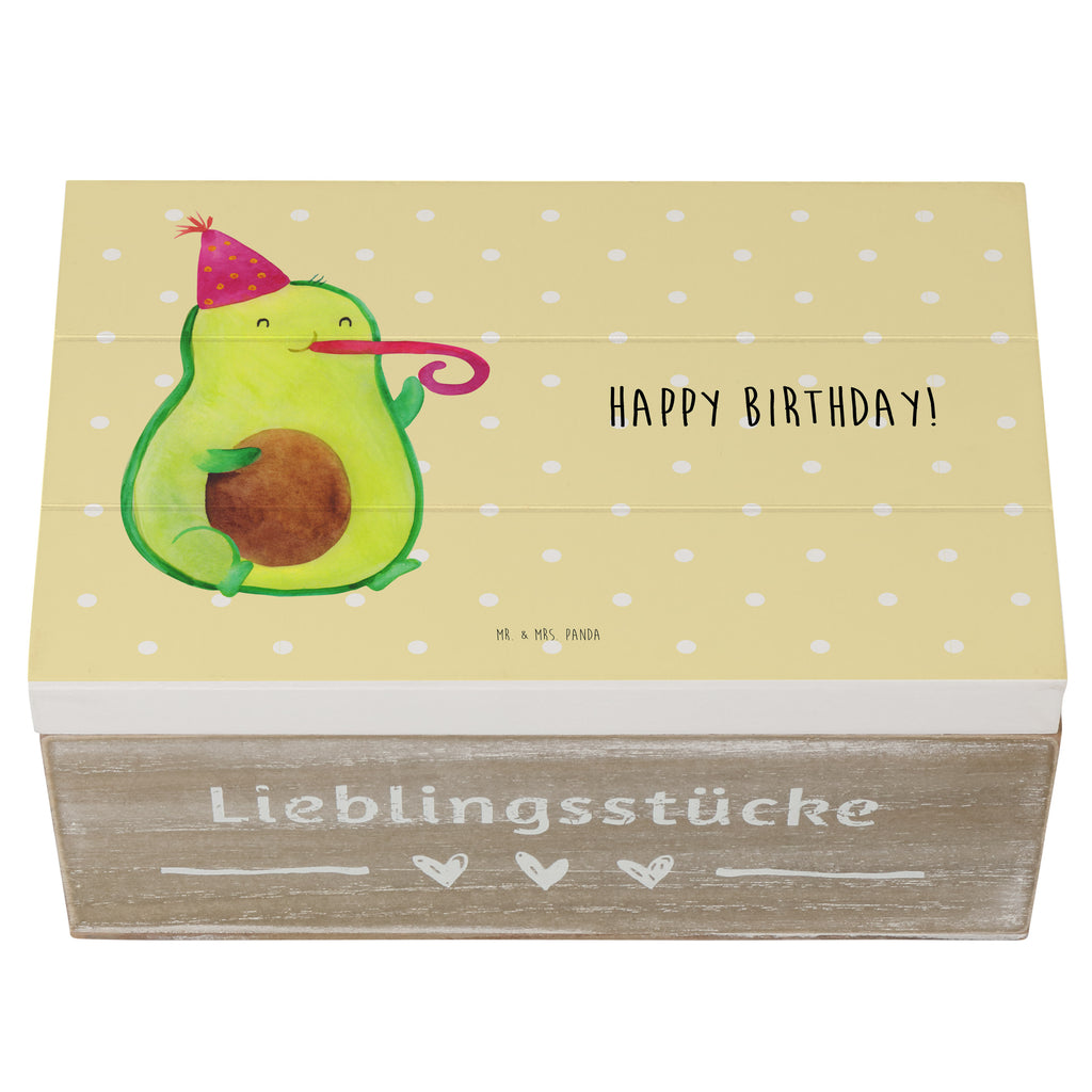 Holzkiste Avocado Birthday Holzkiste, Kiste, Schatzkiste, Truhe, Schatulle, XXL, Erinnerungsbox, Erinnerungskiste, Dekokiste, Aufbewahrungsbox, Avocado, Veggie, Vegan, Gesund