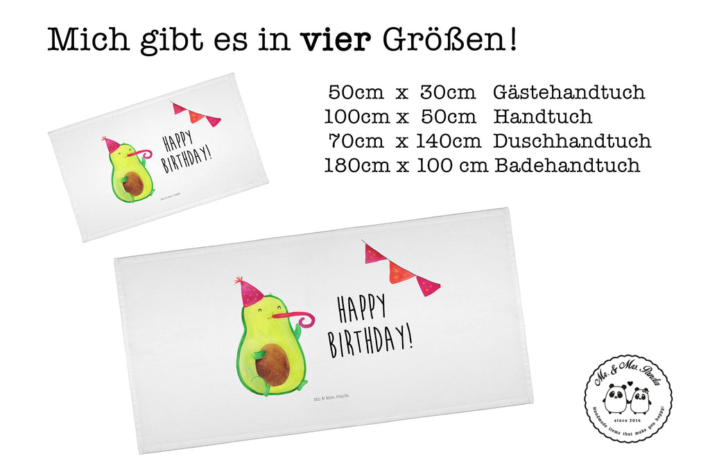 50 x 100 Handtuch Avocado Birthday Handtuch, Badehandtuch, Badezimmer, Handtücher, groß, Kinder, Baby, Avocado, Veggie, Vegan, Gesund