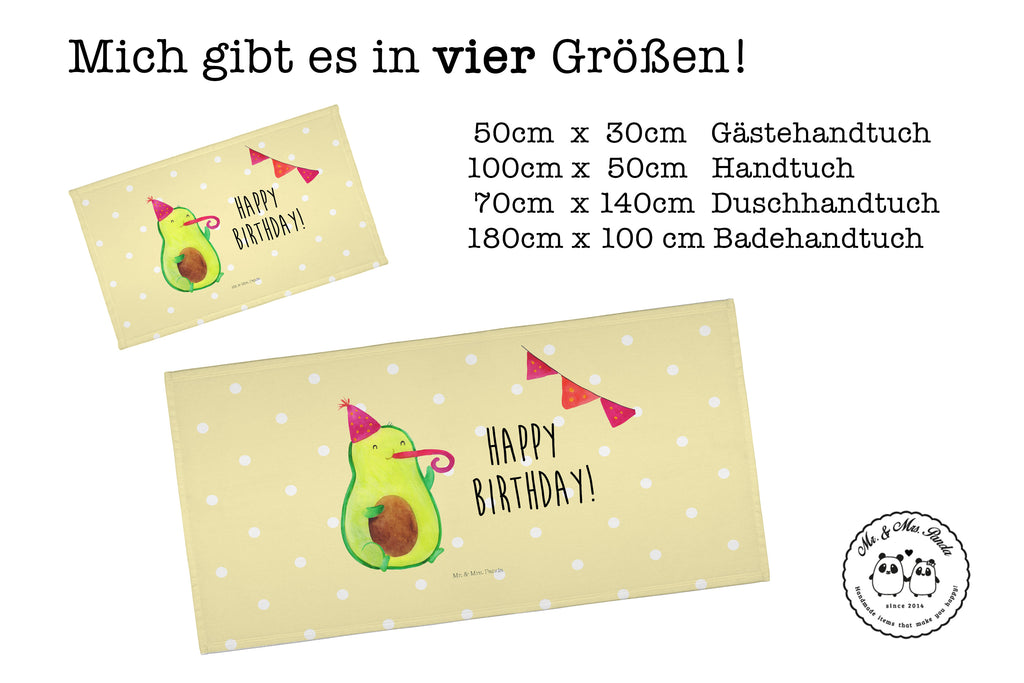 50 x 100 Handtuch Avocado Birthday Handtuch, Badehandtuch, Badezimmer, Handtücher, groß, Kinder, Baby, Avocado, Veggie, Vegan, Gesund