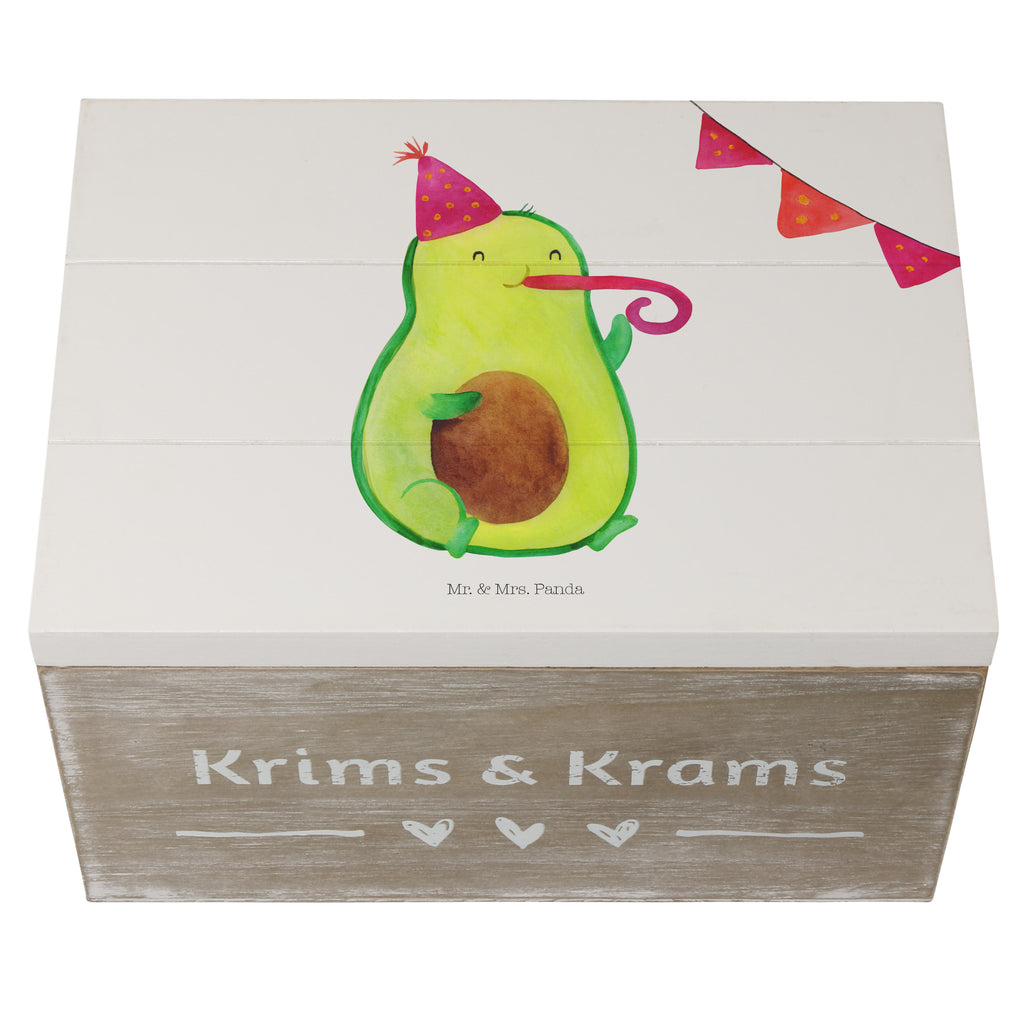 Holzkiste Avocado Birthday Holzkiste, Kiste, Schatzkiste, Truhe, Schatulle, XXL, Erinnerungsbox, Erinnerungskiste, Dekokiste, Aufbewahrungsbox, Avocado, Veggie, Vegan, Gesund